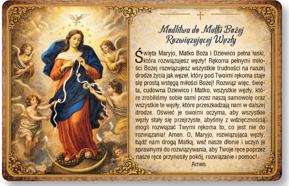 Modlitwa do Matki Bożej Rozwiązującej Węzły