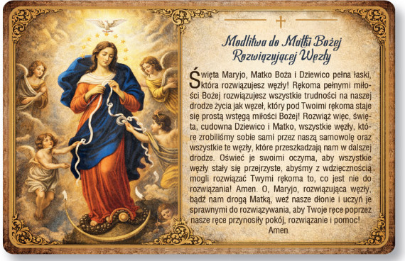 Modlitwa do Matki Bożej Rozwiązującej Węzły