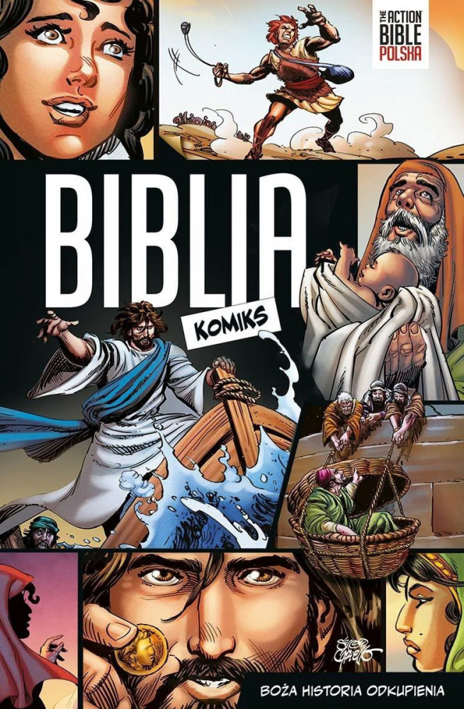 Biblia Komiks - THE ACTION  BIBLE