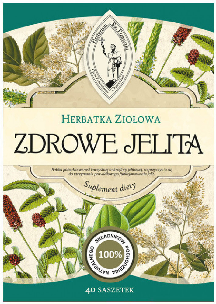 Franciszkańska Herbatka ziołowa Zdrowe Jelita