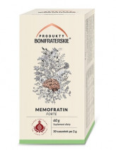 Memofratin Forte. Suplement diety, 60 g (30 saszetek po 2 g) : Produkty Bonifraterskie