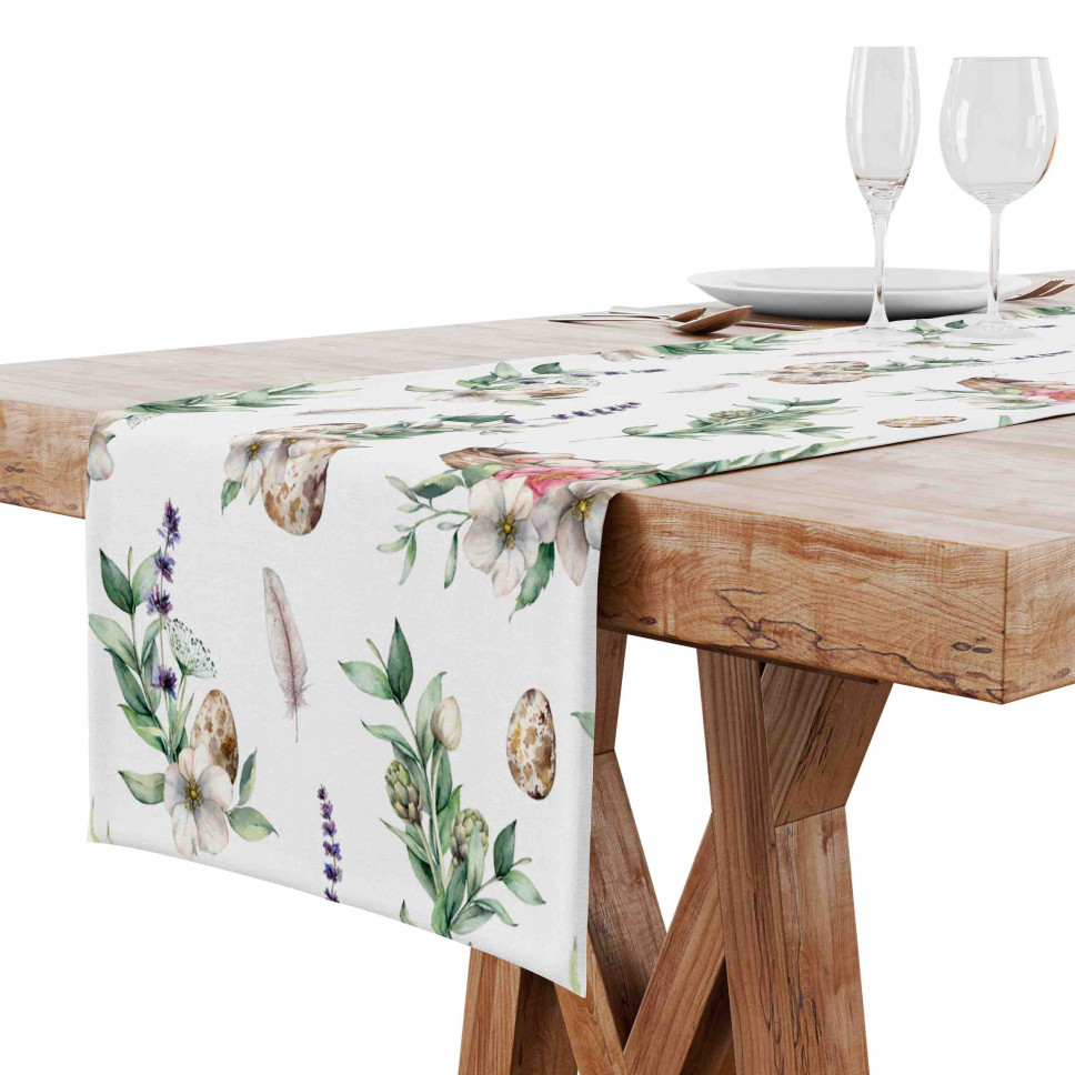 Bieżnik dekoracyjny Wielkanocne gniazdko 40 X 180 cm