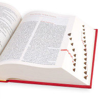 Biblia Plus - płótno czerwona z paginacją