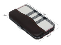 Zestaw do paznokci. 7 elementów + etui