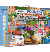 Miejskie pojazdy z mówiącymi puzzlami