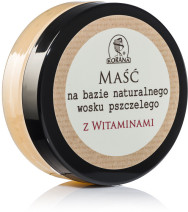Maść na bazie naturalnego wosku pszczelego z witaminami