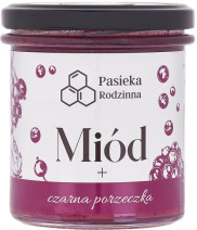 Miód z czarną porzeczką 410g