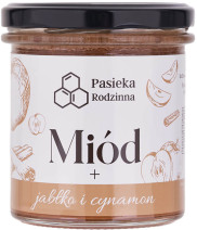 Miód z jabłkiem i cynamonem 410g