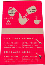 Czekolada pitna deserowa z maliną