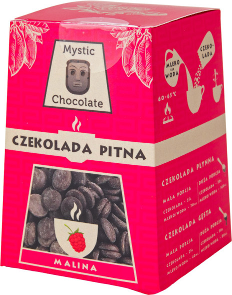 Czekolada pitna deserowa z maliną