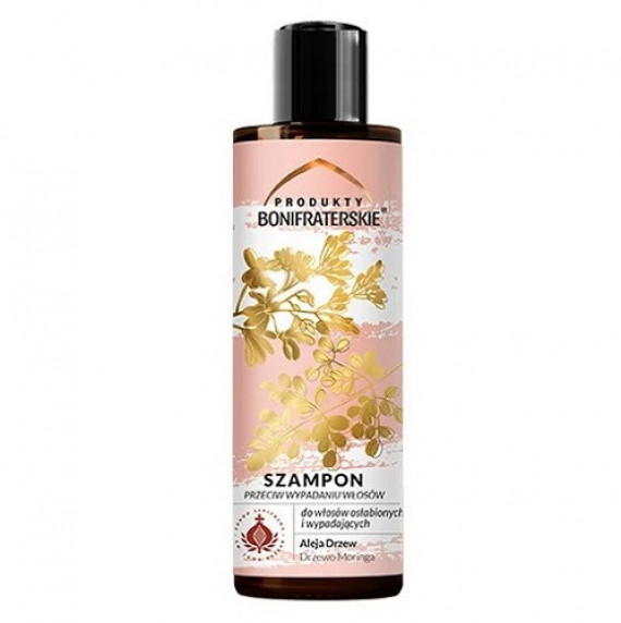 Szampon przeciw wypadaniu włosów. Kosmetyk, 200 ml : Produkty Bonifraterskie