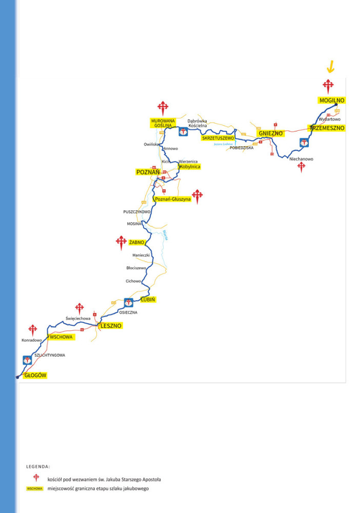 Polskie Camino. Wielki przewodnik po Drogach św. Jakuba w Polsce