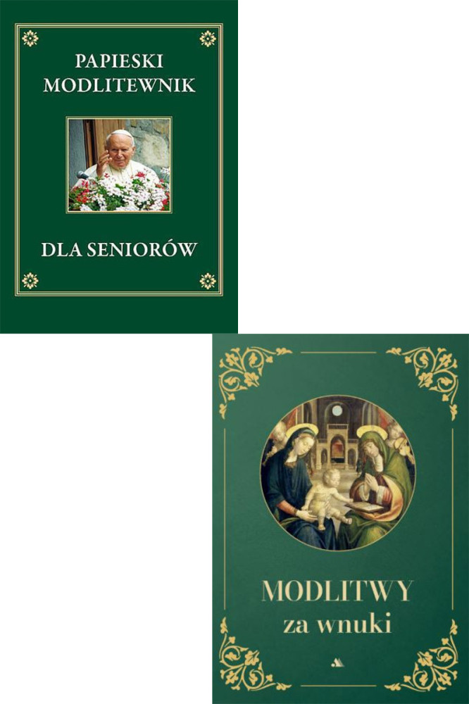 Modlitwy dla seniora - komplet 2 książek