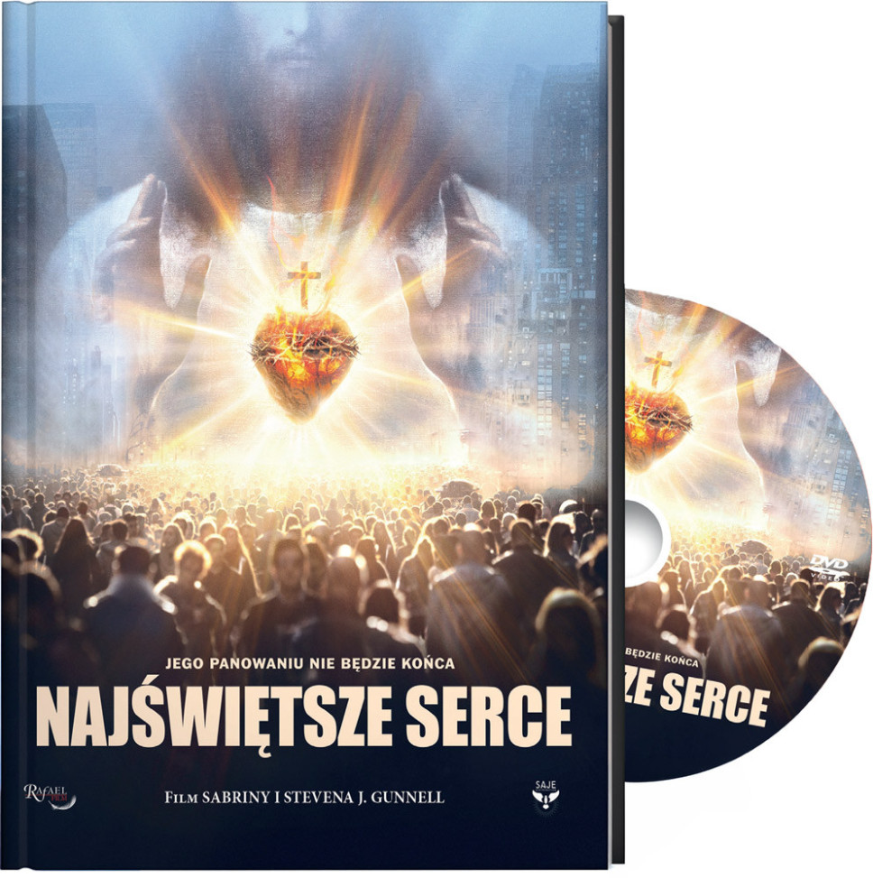 Najświętsze Serce. Film DVD + książka Tarcza Najświętszego Serca Jezusa
