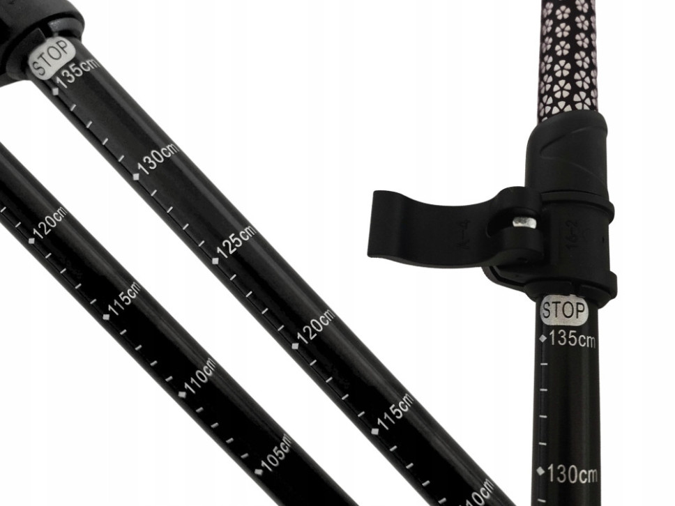 KIJKI NORDIC WALKING czarny