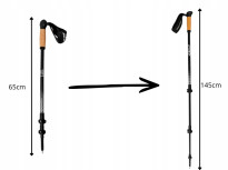 KIJKI NORDIC WALKING czarny