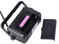 Radio kuchenne przenośne na baterie USB czarne