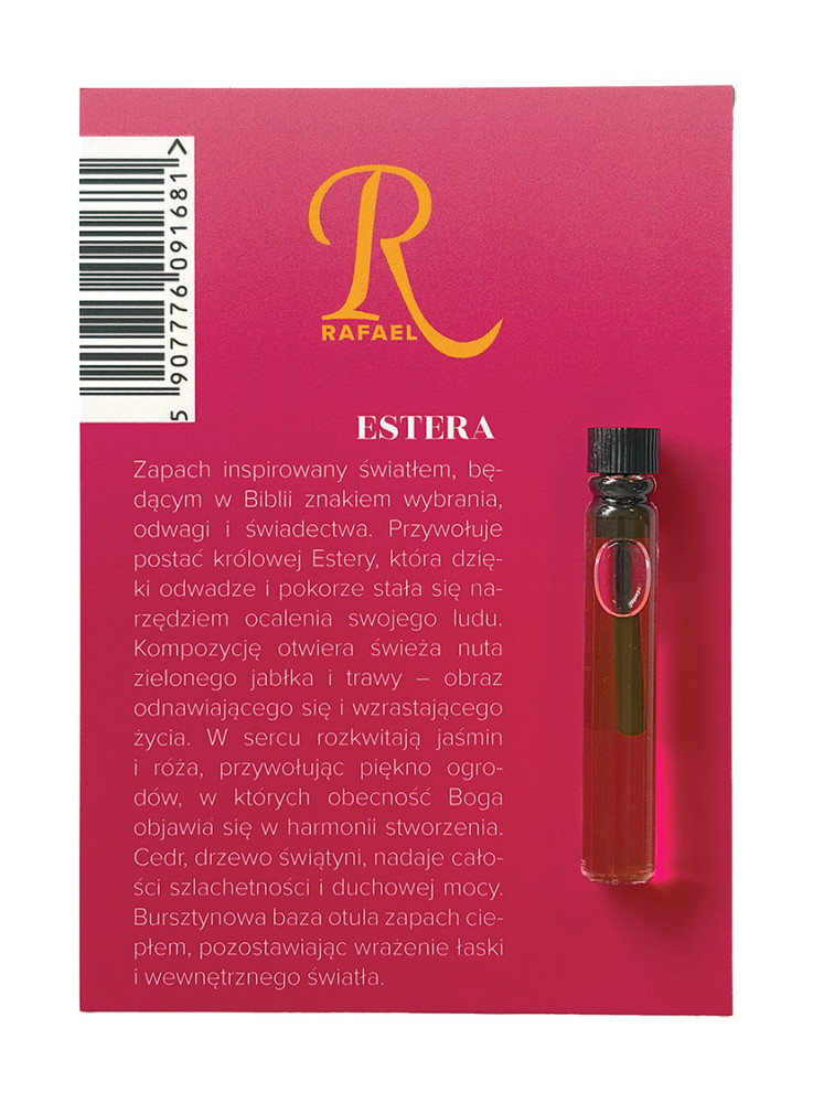 ESTERA. Perfumy damskie. Próbka 1 ml