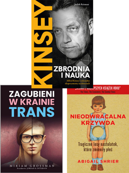 Rewolucja seksualna i jej ofiary - zestaw 3 książek