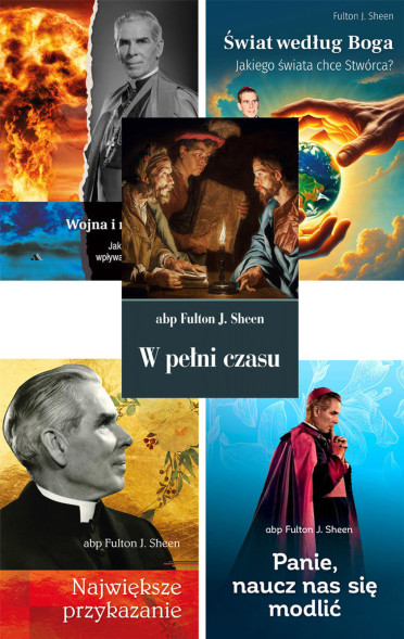 Nowa piątka dla ducha. Komplet 5 książek. F. Sheen