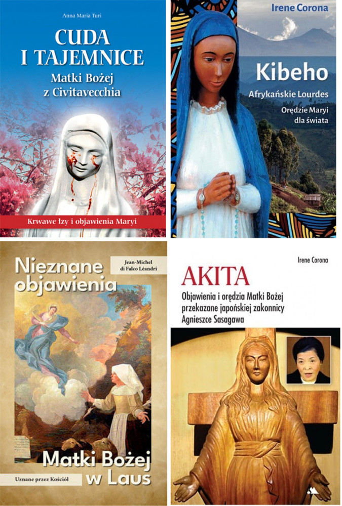 Cztery objawienia Maryjne. Komplet 4 książek