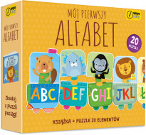 Mój pierwszy alfabet. Puzzle + książka