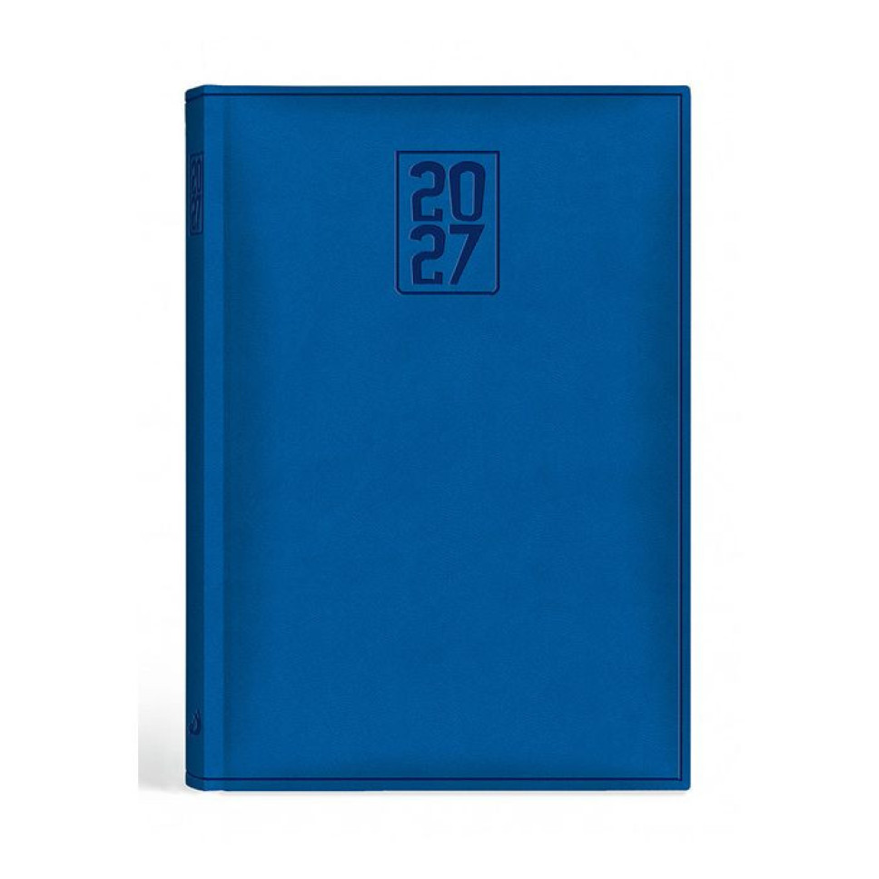 Kalendarz Terminarz 2027, A5 - niebieski