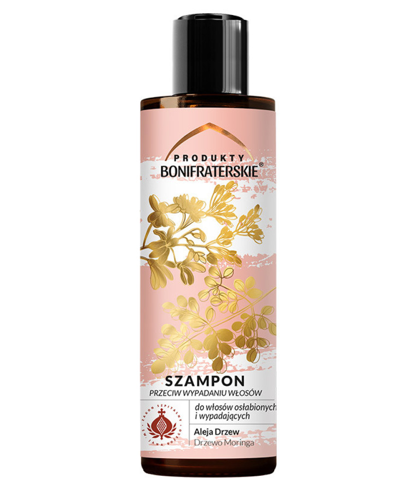 Szampon przeciw wypadaniu włosów. Kosmetyk. 200 ml