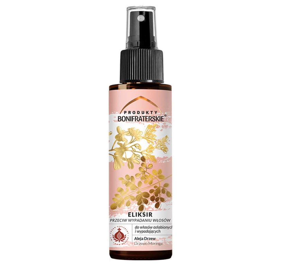 Eliksir przeciw wypadaniu włosów. Kosmetyk. 100 ml