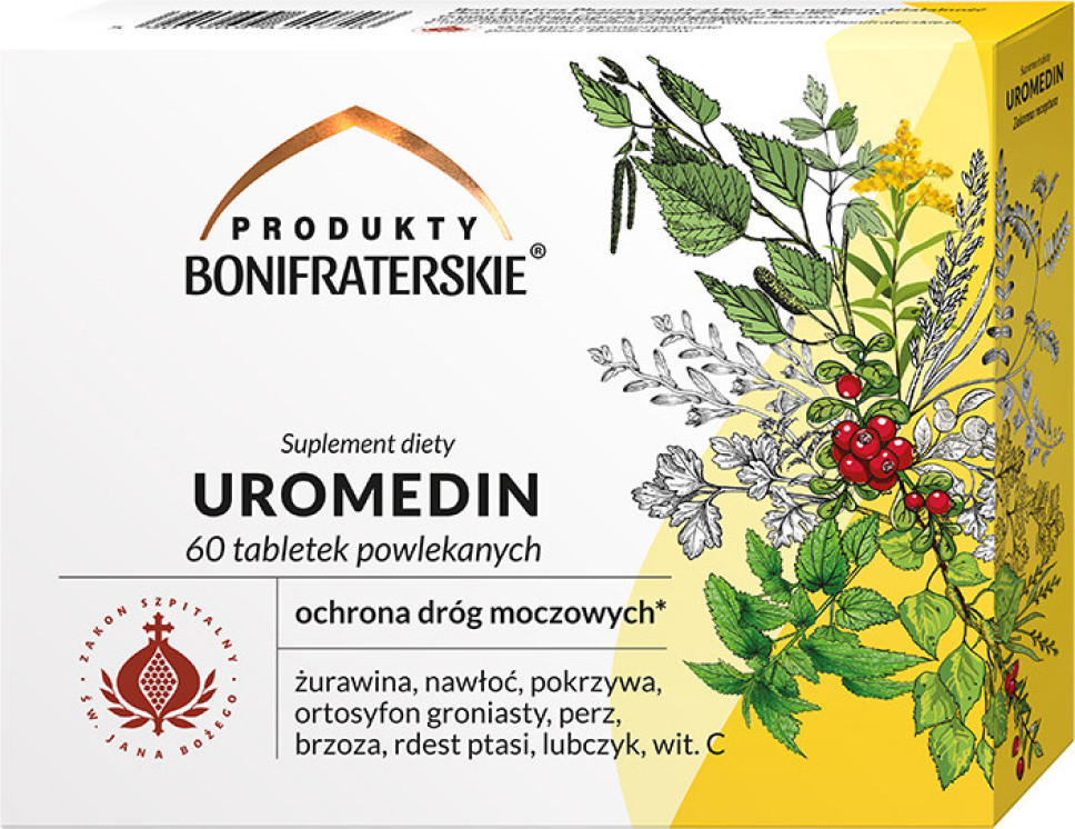 Uromedin. Suplement diety, 60 tabletek