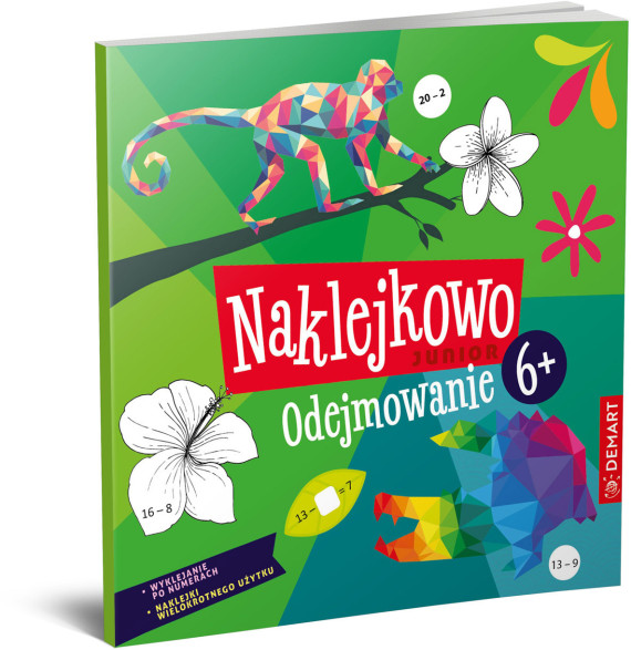 Naklejkowo Junior 6+. Odejmowanie