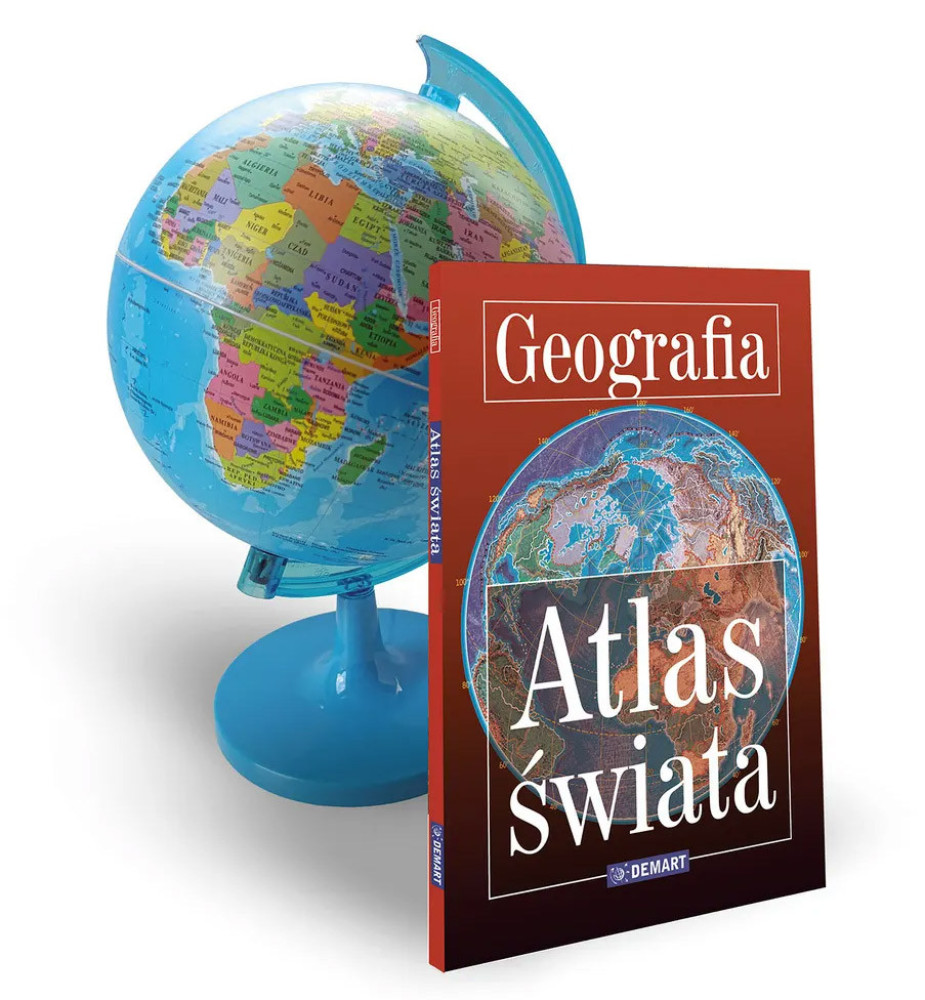 Globus i atlas. Szkolny duet