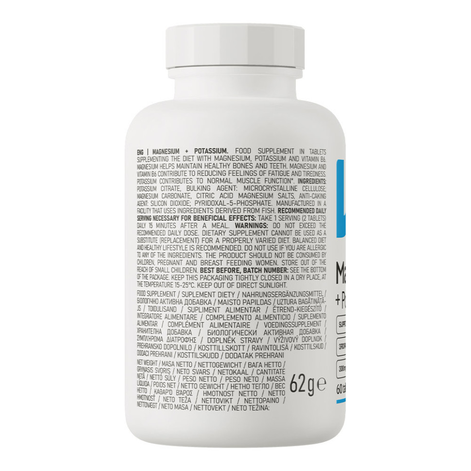 Magnez Max Skurcz 60 tabletek - OstroVit
