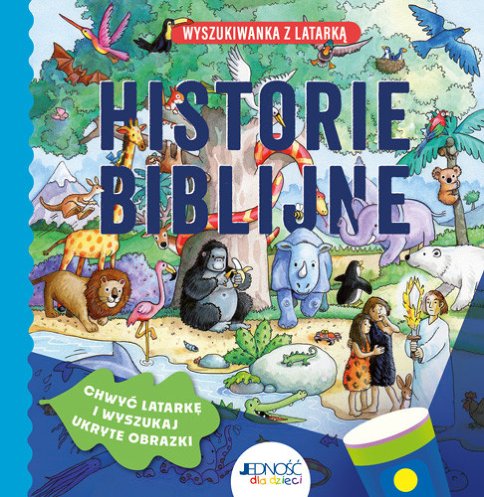 Historie biblijne. Wyszukiwanka z latarką