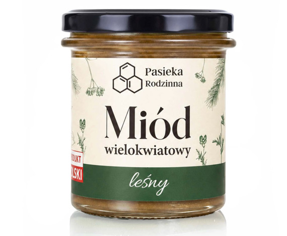 Miód leśny wielokwiatowy 410g