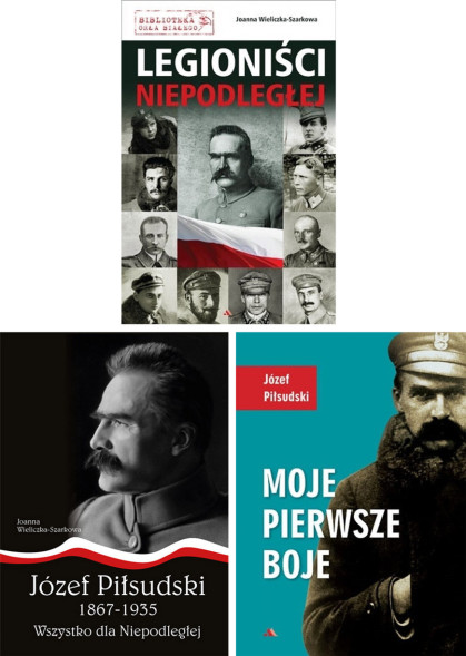 Piłsudski i Legiony - komplet 3 książek