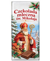 Czekolada mleczna Św. Mikołaja