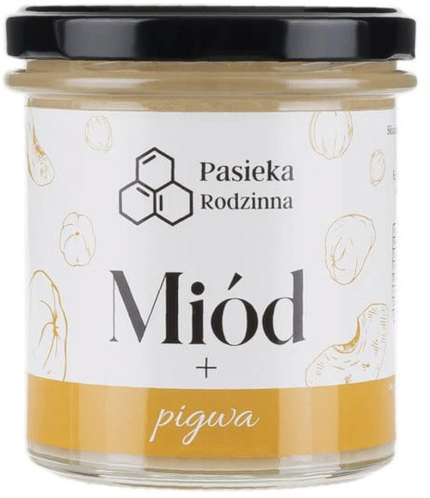 Miód z pigwą 410g
