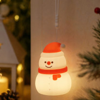 Lampka świąteczna bałwan LED USB