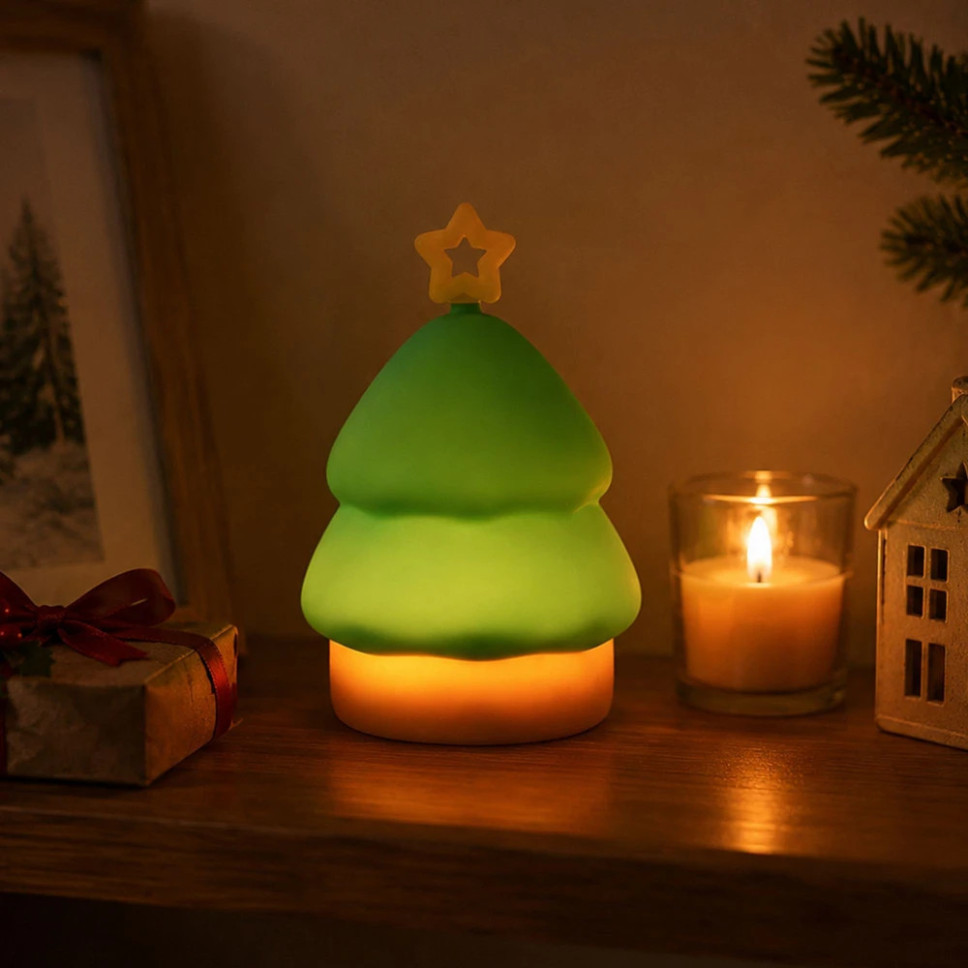 Lampka świąteczna choinka LED USB