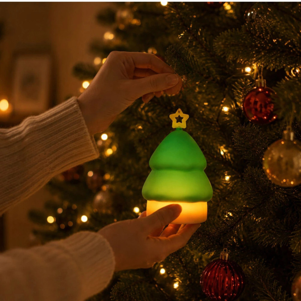 Lampka świąteczna choinka LED USB