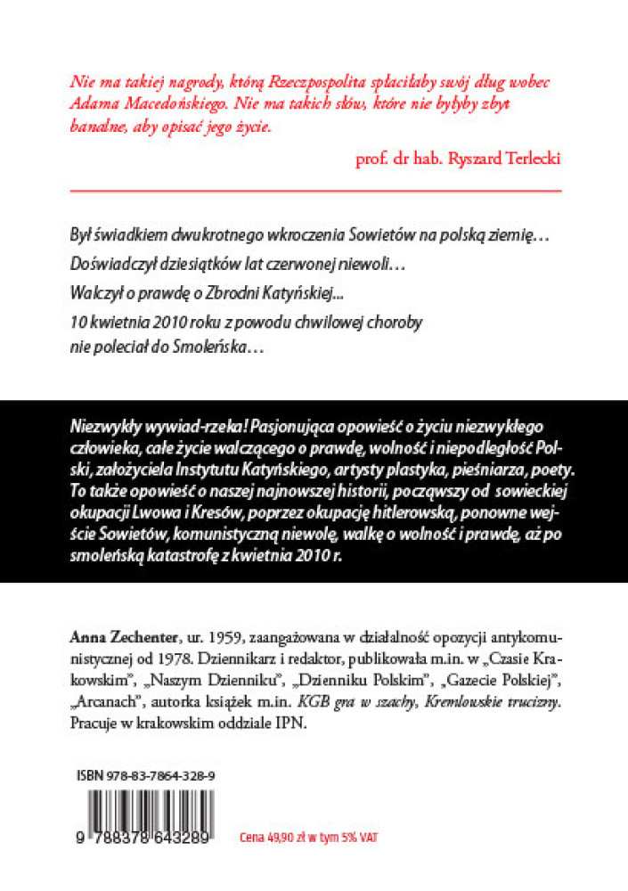 Pod czerwoną okupacją - Adam Macedoński