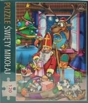 Święty Mikołaj. Puzzle 120 elementów