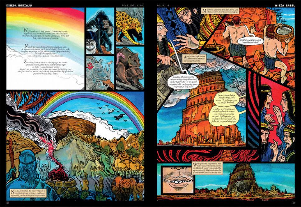 Pismo Święte w komiksie - Pamiątka Pierwszej Komunii Świętej : Biblia w komiksie dla dzieci
