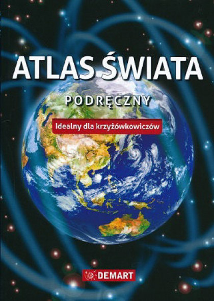 Atlas świata podręczny - Idealny dla krzyżówkowiczów! (wyd. 2)