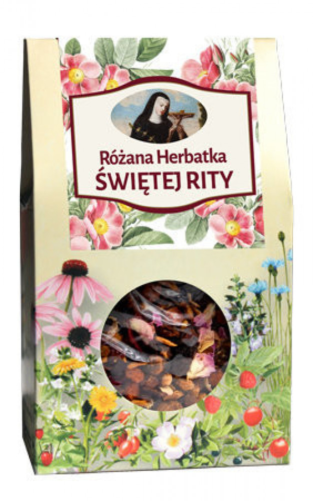Różana herbatka Świętej Rity, 40 g