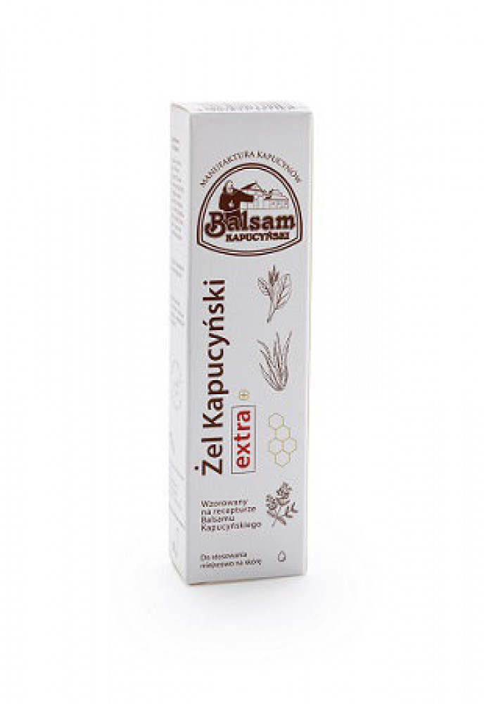 Żel Kapucyński Extra z balsamem kapucyńskim i propolisem 30g - Manufaktura Kapucynów