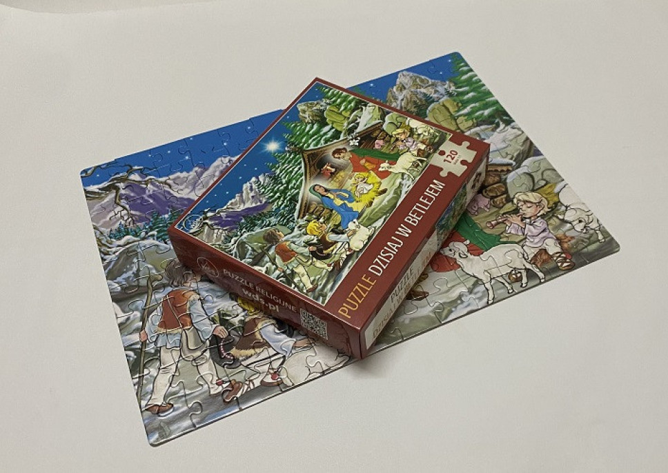 Dzisiaj w Betlejem. Puzzle 120 elementów