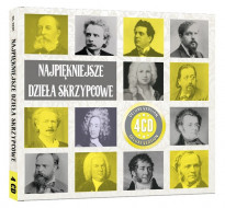 Najpiękniejsze dzieła skrzypcowe. 4 płyty CD