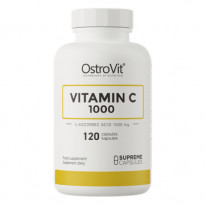 Witamina C 1000 mg, 120 kapsułek - Ostrovit : Suplementy diety